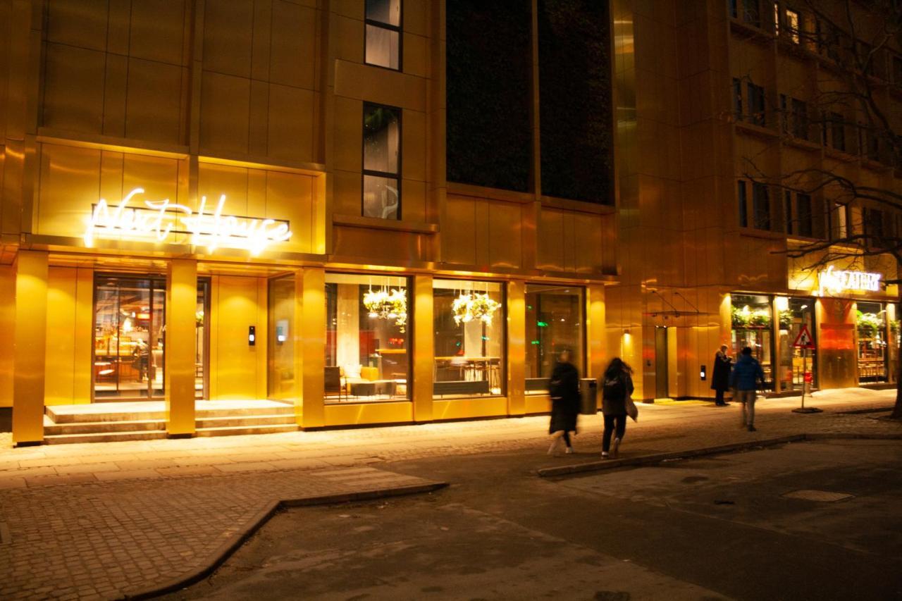 Next House Copenhagen Hostel Exterior photo Night view of the hotel